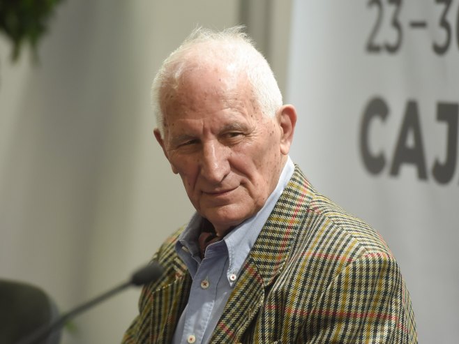 Matija Bećković (Foto: TANJUG/ STRAHINJA ACIMOVIC) - 